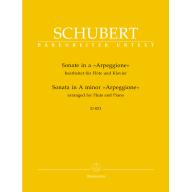 Schubert Sonate in A minor D 821 