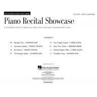 Piano Recital Showcase - Pre-staff