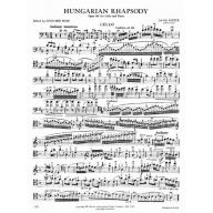 Popper Hungarian Rhapsody Op.68 for Cello and Piano