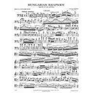 *Popper Hungarian Rhapsody Op.68 for Cello and Piano <售缺>