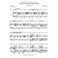 *Popper Polonaise de Concert Op.14 for Cello and Piano