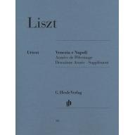 Liszt Venezia e Napoli for Piano Solo