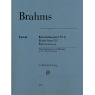 Brahms Concerto No. 2 in B flat major Op. 83 for 2 Pianos, 4 Hands