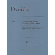 Dvorák Romantic Pieces op. 75 for Piano and Violin