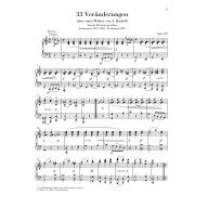 Beethoven Diabelli Variations Op. 120 for Piano Solo