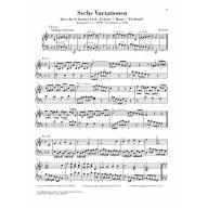Beethoven Three Variation Works WoO 64,70,77 for Piano Solo