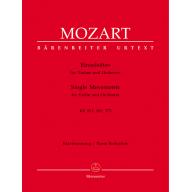 Mozart Single Movements K.261,269(261a),373 for Violin and Orchestra