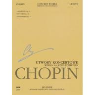 【波蘭國家版】Chopin Concert Works (Version for One Piano)