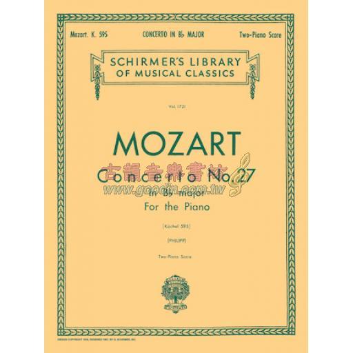 Mozart Concerto No. 27 in Bb, K.595 for 2 Pianos, 4 Hands