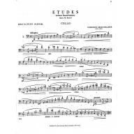 Grutzmacher Technology of Cello Playing, Opus 38: Volume I. Studies without Thumb position for Cello Solo