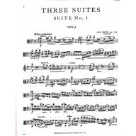 Reger Three Suites, Opus 131d for Viola Solo