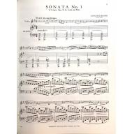 Brahms Three Sonatas Opu.78,100,108 for Violin and Piano