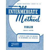 Rubank Intermediate Method – Violin
