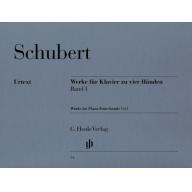 Schubert Works for 1 Piano, 4 hands, Volume I