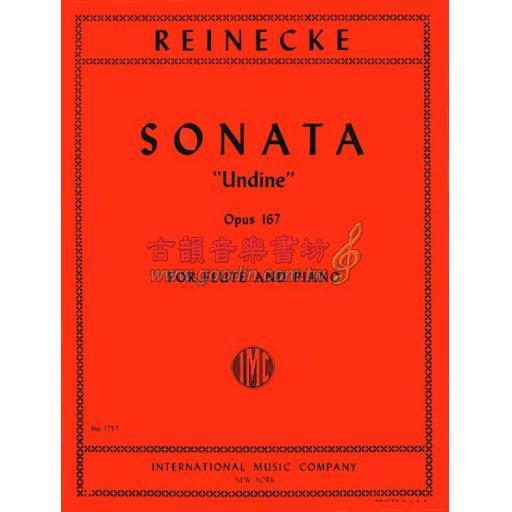 Reinecke Sonata "Undine" Op.167 for Flute and Piano