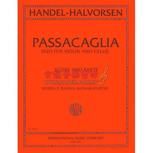 *Handel-Halvorsen Passacaglia Duo for Violin and Cello (Score & Parts)