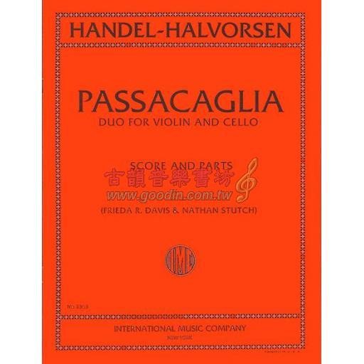 Handel-Halvorsen Passacaglia Duo for Violin and Cello (Score & Parts)