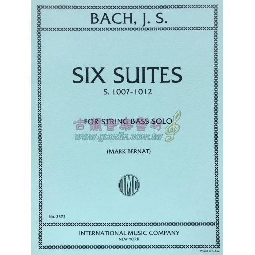 *Bach Six Suites, S. 1007-1012 for String Bass Solo