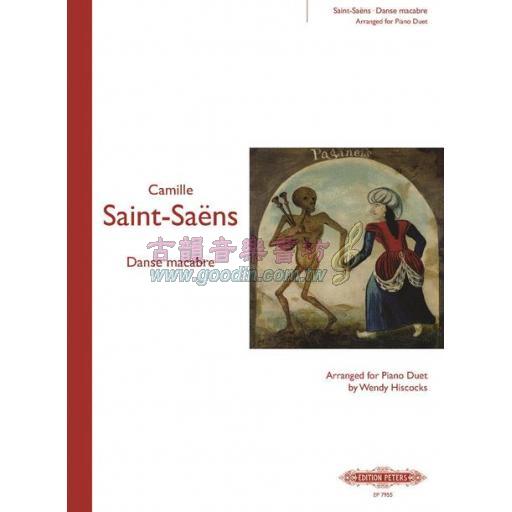 Saint-Saëns Danse macabre for 1 Piano, 4 Hands