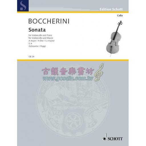 Boccherini Sonata in A major for Cello and Piano