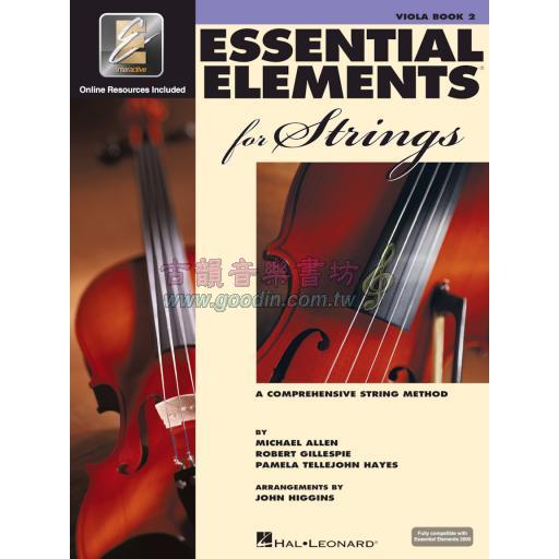 Essential Elements for Strings【Viola Book 2】 with EEi