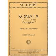 Schubert Sonata in A minor, D. 821 (
