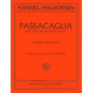 *Handel-Halvorsen Passacaglia Duo for Violin and Cello (Score & Parts)