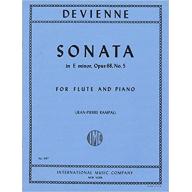 Devienne Sonata in E minor Op.68 No.5 for Flute an...