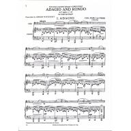 *Weber Adagio & Rondo in F,J.115 for Cello and piano
