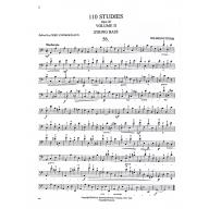 *Sturm 110 Studies Op.20 Vol. II for String Bass