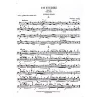 *Sturm 110 Studies Op.20 Vol. I for String Bass