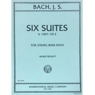 Bach Six Suites, S. 1007-1012 for String Bass Solo