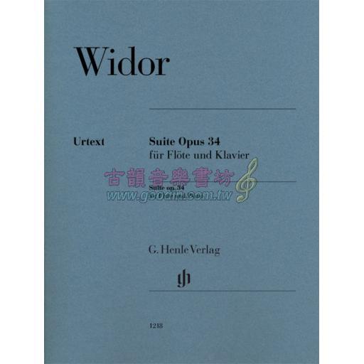 Widor Suite Op. 34 for Flute and Piano