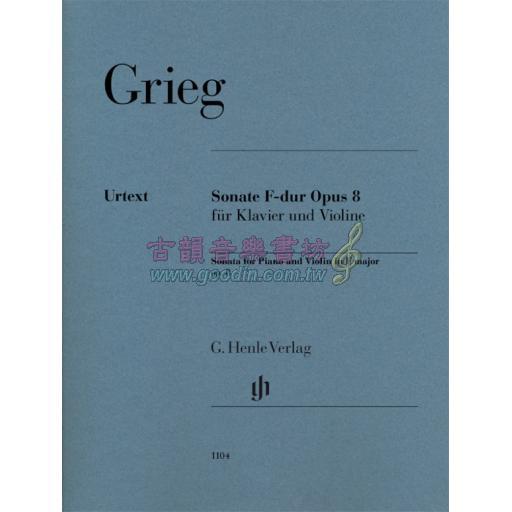 Grieg Sonata in F Major Op. 8 for Violin and Piano