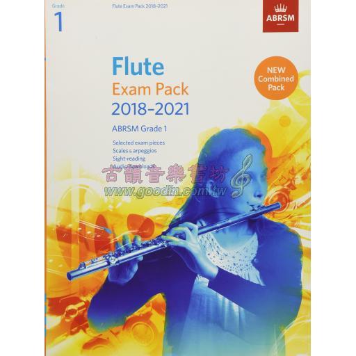 <特價>英國皇家 ABRSM 長笛考曲 Flute Exam Pack from 2018–2021, Grade 1
