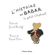 Poulenc L'Histoire De Babar, le petit éléphant for Piano