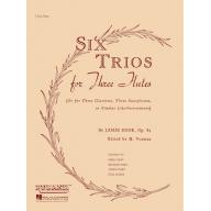 James Hook Six Trios for Three Flutes Op.83