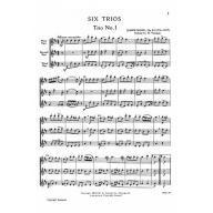 James Hook Six Trios for Three Flutes Op.83