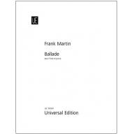 Frank Martin Ballade for Flute and Piano