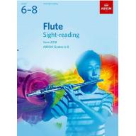 < 特價 >英國皇家 ABRSM 長笛視奏 Flute Sight-Reading from 2018 , Grades 6–8