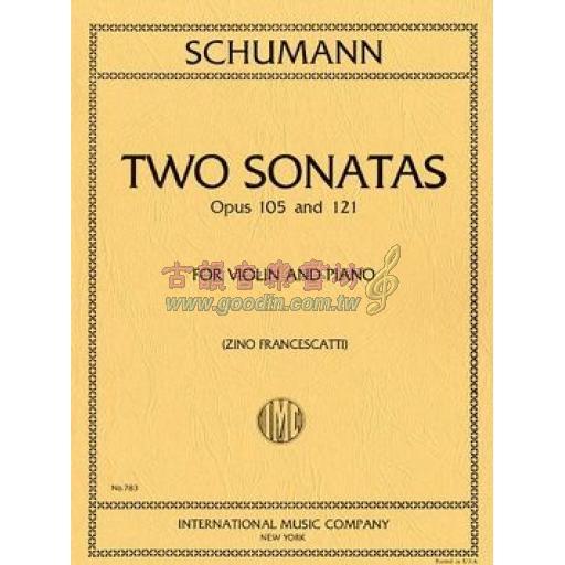 *Schumann Two Sonatas Op.105 & 121 for Violin and Piano <售缺>
