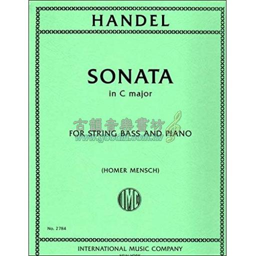 Handel Sonata in C Major for String Bass and Piano