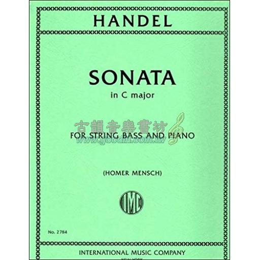 Handel Sonata in C Major for String Bass and Piano