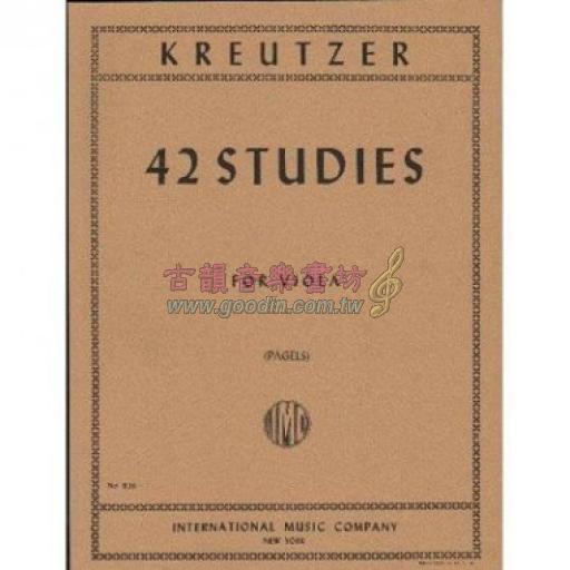 *Kreutzer 42 Studies for Viola Solo