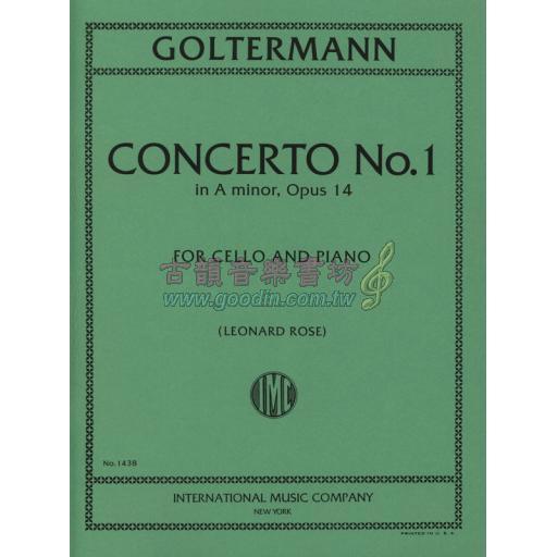 Goltermann Concerto No. 1 in A Minor Op.14 for Cello and Piano