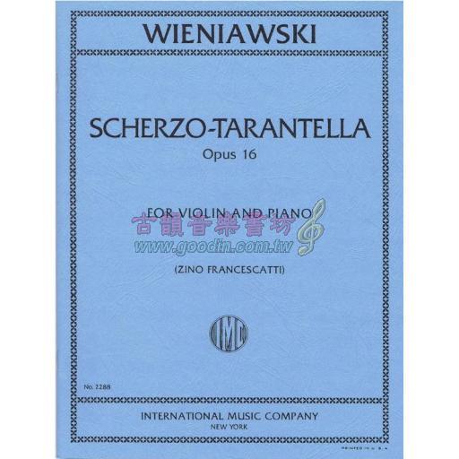 *Wieniawski Scherzo-Tarantella Op.16 for Violin and Piano
