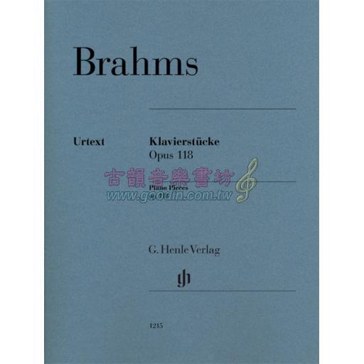 Brahms Piano Pieces Op. 118