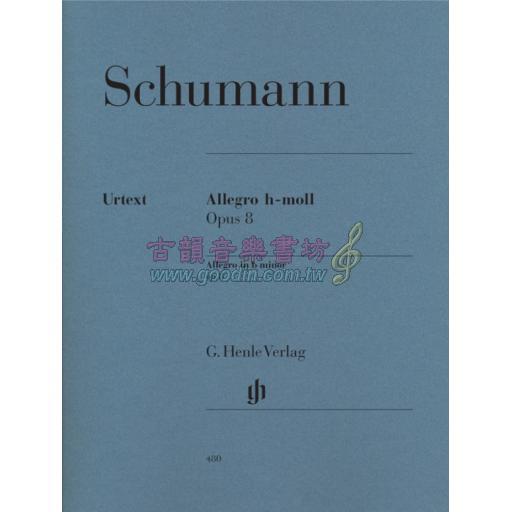 Schumann Allegro in b Minor Op. 8 for Piano Solo