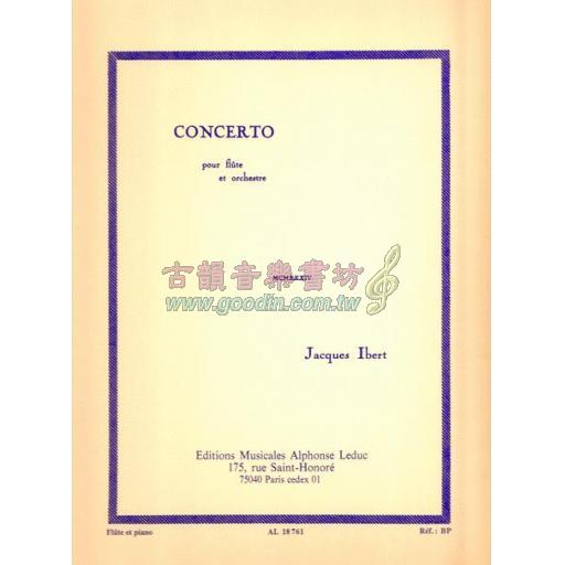 Ibert - Concerto for Flute and Piano