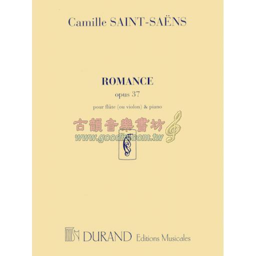 Saint-Saëns Romance Op.37 for Flute (or Violin) and Piano